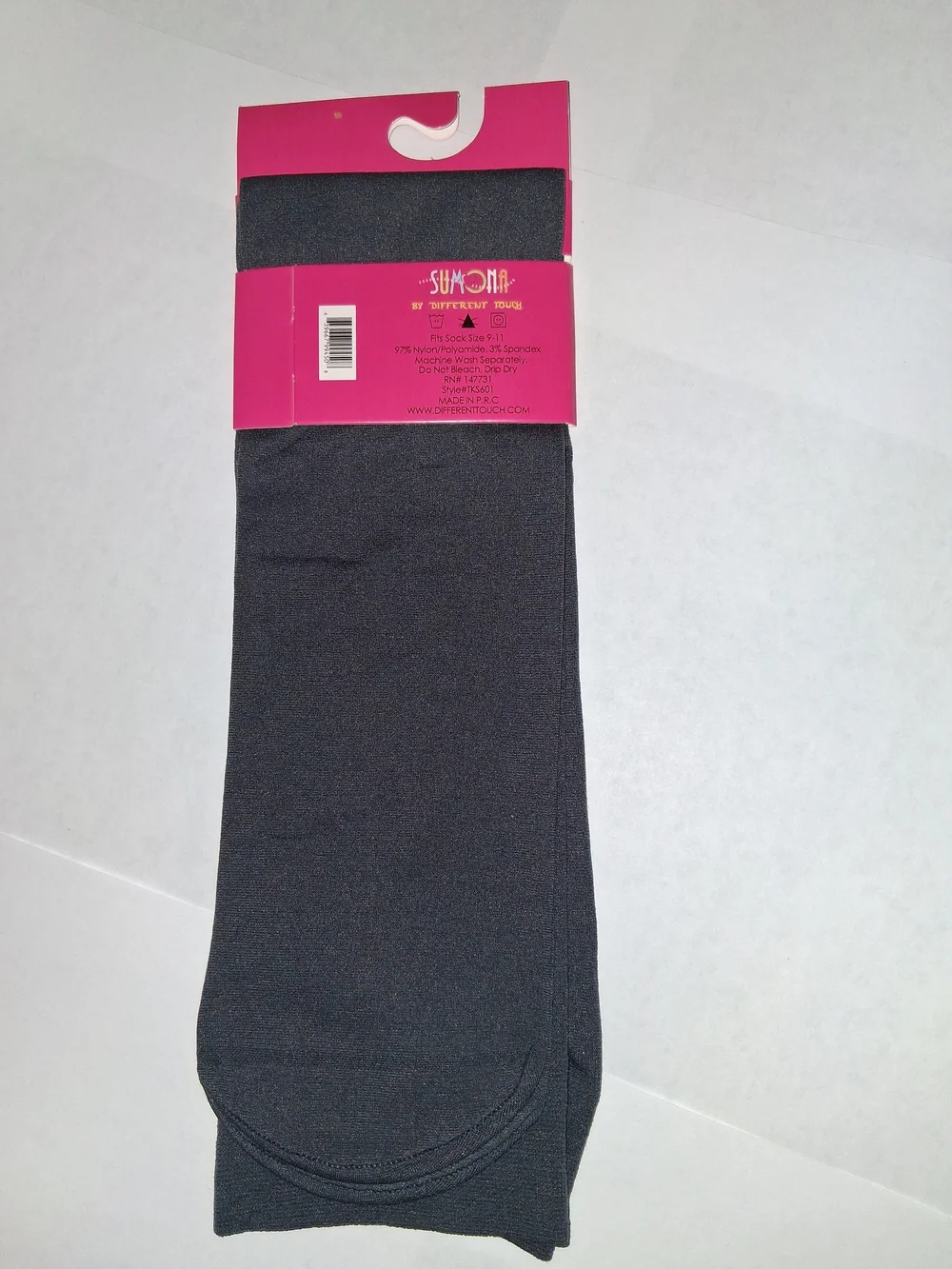 Women's Sumona Legwear Trouser Socks Size 9-11 Slate Gray